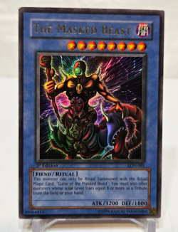 The Masked Beast LON-001 Ultra Rare 1st Edition Yugioh 7852 - Image 1