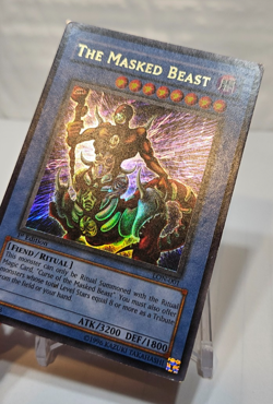 The Masked Beast LON-001 Ultra Rare 1st Edition Yugioh 7852 - Image 3