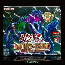 YUGIOH! BATTLES OF LEGEND: MONSTROUS REVENGE BOOSTER BOX ENGLISH FACTORY SEALED - Image 1