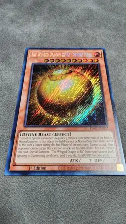 THE WINGED DRAGON OF RA - SPHERE MODE 1ST EDITION SECRET RARE RA01-EN007 YUGIOH! - Image 2