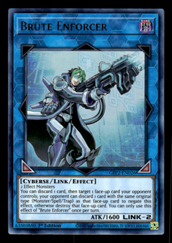 Yugioh GFP2-EN026 Brute Enforcer ULTRA RARE 🔥 1st Edition NM - Image 1