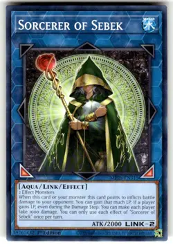 Sorcerer of Sebek - MP25-EN315 - Common - 1st Edition Yu-Gi-Oh! M/NM - Image 1