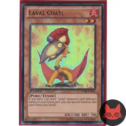 Yugioh Laval Coatl HA06-EN035 Super Rare 1st Edition NM - Image 1