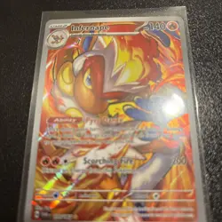 Infernape 173/167 Twilight Masquerade Illustration Rare Pokemon Card NM - Image 1