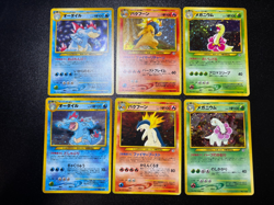 Typhlosion Meganium Feraligatr Neo Genesis Premium File Japanese Pokemon Card #2 - Image 1