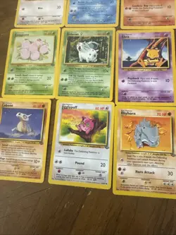 Lot Of 24 Vintage WoTC Pokemon Cards Shadowless Base Jungle Fossil No Holo - Image 4