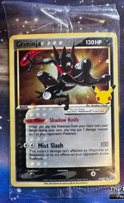 Greninja Star SWSH144 SWSH: Sword & Shield Promo Cards Holo sealed - Image 1