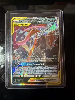 Pokemon Greninja & Zoroark GX Tag Team Sun and Moon Unbroken Bonds Card 107/214 - Image 1