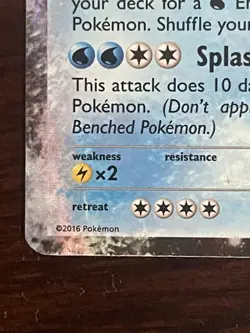Pokemon Card Gyarados EX Promo Card XY106 - Image 5