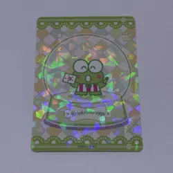 Keroppi - Sanrio Characters Kayou Trading Card Foil Art R 019 Tc5 - Image 1
