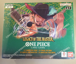 ONE PIECE CARD GAME: LEGACY OF THE MASTER BOOSTER BOX OP12 24 Packs English - Image 1