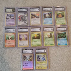 Lot Of 12 Graded Pokemon Cards CGC - Pokemon TCG 💎 💎 - Image 1