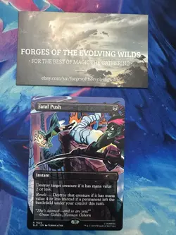 Fatal Push Spider-Man 7020 Borderless Non-Foil Bonus Card Secret Lair - Image 1