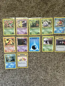Near Mint Vintage 1st Edition Pokemon Card Lot - Image 1