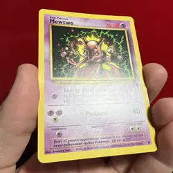 Mewtwo Pokemon The Movie Card Black Star Promo #14 RARE Pokemon Card NM - Image 4