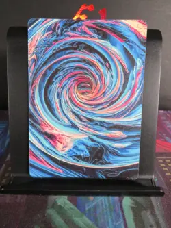 Mitsuri Kanroji Demon Slayer Art Card Holo Cracked Ice Anime CCG Collectible - Image 3