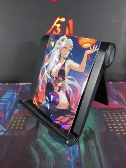 Daki Demon Slayer Art Card Holo Cracked Ice Anime CCG Collectible Sexy Waifu - Image 2