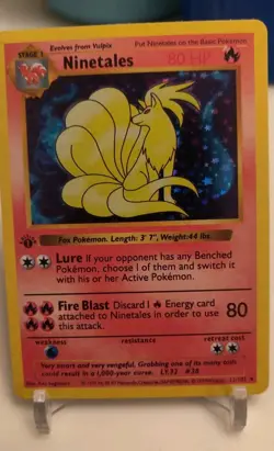 *Custom-made*High Quality, All 1st Ed. Shadowless 10card Set,"Display Cards" - Image 5