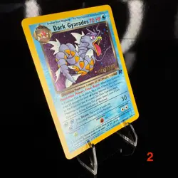 Dark Gyarados (Prerelease) 08/82 Wotc Promo Holo Pokemon Card - Image 3
