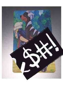 Pokemon Dawn Waifu Card - Image 1