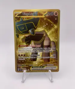 Pokemon Card - Ting-Lu ex Paldea Evolved 275/193 Hyper Rare Full Art Gold Holo - Image 1