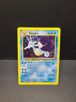 Kingdra 8/111 Unlimited - Holo Rare Pokemon Card - Neo Genesis - LP - Image 1