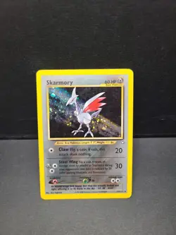 Skarmory 13/111 Unlimited - Holo Rare Pokemon Card - Neo Genesis - MP - Image 1