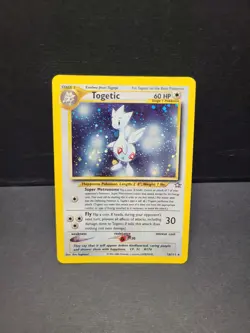 Togetic 16/111 Unlimited - Holo Rare Pokemon Card - Neo Genesis - HP - Image 1