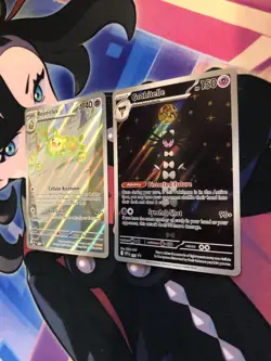 Pokemon TCG Reuniclus & Gothitelle SV Promos 212 & 211 two cards NM - Image 2