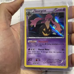 Pokemon Card Gourgeist Phantom Forces 45/119 LP+ Holo Rare TCG Nintendo Pokemon - Image 1