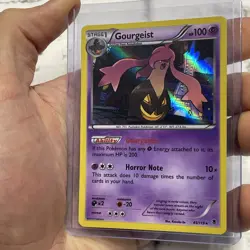 Pokemon Card Gourgeist Phantom Forces 45/119 LP+ Holo Rare TCG Nintendo Pokemon - Image 2