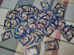 Pokemon Mixed Card Lot of 124 Used & Played In Tin Box LOOK Nintendo - Image 3