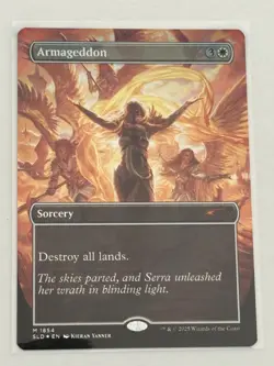 Armageddon Kieran Yanner Secret Lair FOIL MTG Magic - Image 1