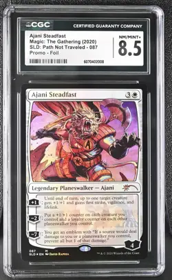 AJANI STEADFAST Secret Lair Foil Mythic CGC 8.5 MTG [Nostalgium] - Image 1