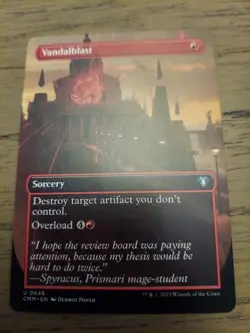 Vandalblast (Borderless) Commander Masters Regular - Image 1