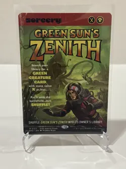 Green Sun's Zenith (Showcase) M Special Guests 127 NM - Image 1