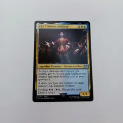 Cid, Timeless Artificer 0414 MTG Rare Magic: The Gathering Final Fantasy 9 FFIX - Image 1