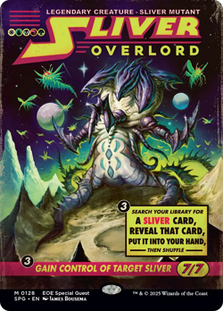 Sliver Overlord (Showcase) Edge of Eternities Special Guests - Near Mint - Image 1