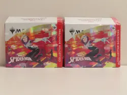 (2) Lot 2025 Magic The Gathering Marvel's Spider-Man Collector Booster Box - Image 1