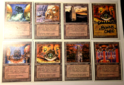 MTG Set x7 Urza's Tower, Urza's Power Plant, Urza's Mine Chronicles Tron Lands - Image 1