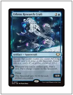 1x Uthros Research Craft, Edge of Eternities Commander, Magic MTG NM - Image 1