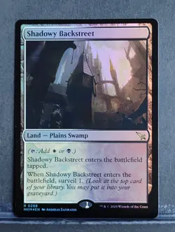 Shadowy Backstreet; Foil; Murders at Karlov Manor - Image 1