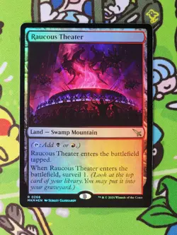 Raucous Theater Foil Murders at Karlov Manor Magic MTG MKM - Image 1