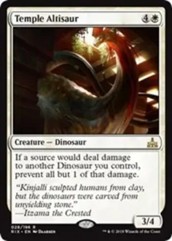 Near Mint x 1 Temple Altisaur - Foil Rivals of Ixalan - Image 1
