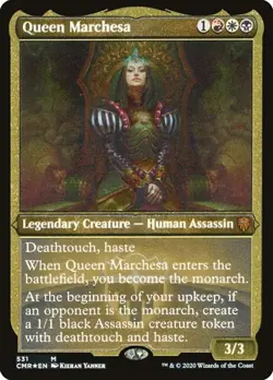 Queen Marchesa - Foil Etched Commander Legends LP MTG - Image 1