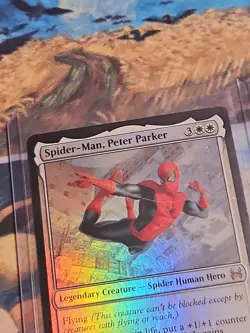 MTG: Spider-Man, Peter Parker - Marvel's Spider-Man: Eternal-Legal #4 M Foil NM - Image 2