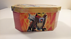 Pokemon TCG Raikou 2012 EMPTY Tin - Image 4
