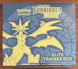 Pokemon Sun and Moon Forbidden Light ETB Elite Trainer Box Factory Sealed New - Image 1
