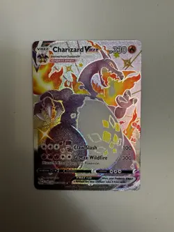 Pokemon TCG Charizard VMAX Shining Fates SV107/SV122 Holo Shiny Holo Rare NM - Image 2