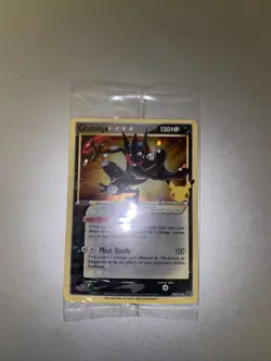 Pokemon Greninja Gold Star SEALED SWSH144 Holo Celebrations NM #402 - Image 1